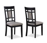 Paige 6pk Dining Set with Bench L.Grey