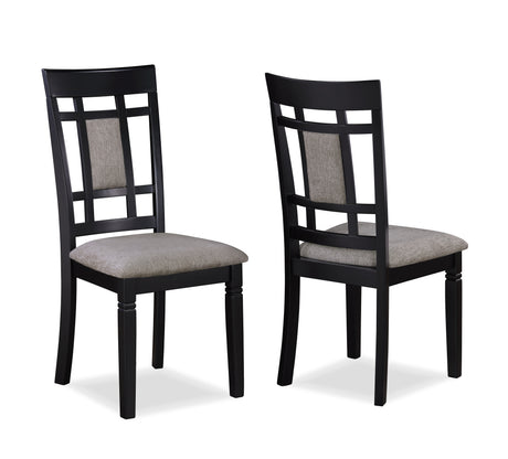 Paige 6pk Dining Set with Bench L.Grey