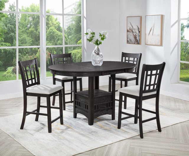 Hartwell Ct Height Dining Charcoal Blac