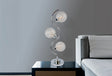 Crystal 3 Globe Table Lamp