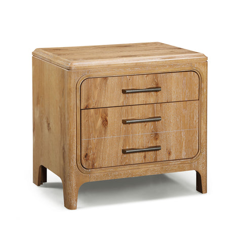 Westcott Bedroom Group-Cerused Natu nightstand