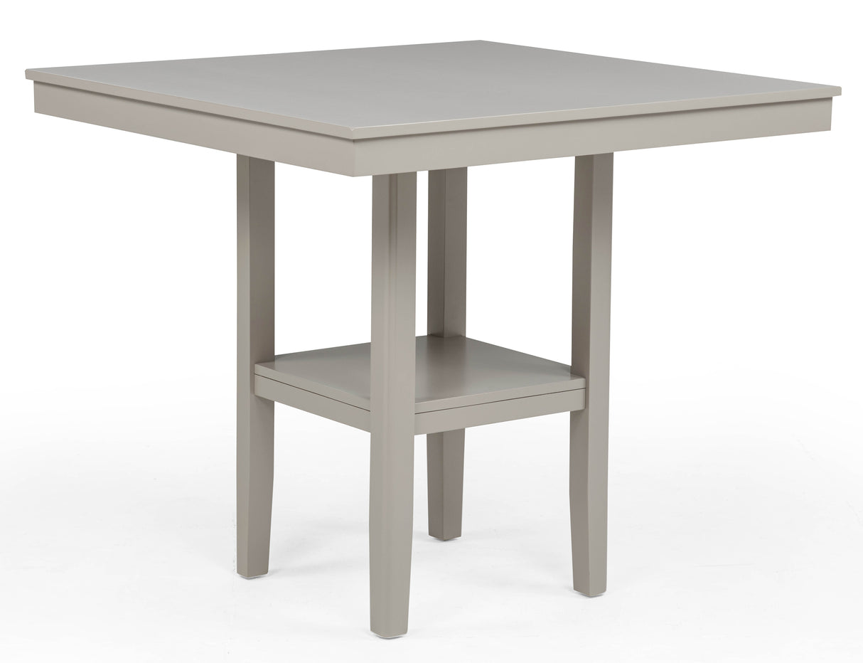 Lester 5-Piece Ctr Height Table Set Greige