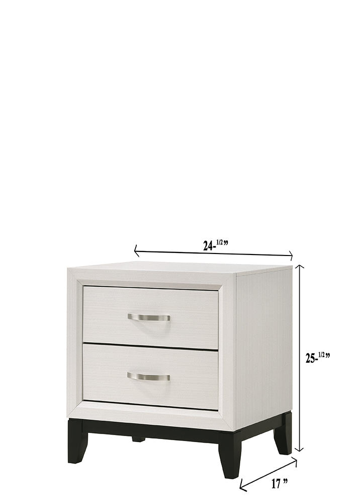 Akerson Chalk Bedroom Set