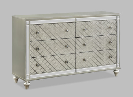 Cristian Bedroom Group Champagne dresser