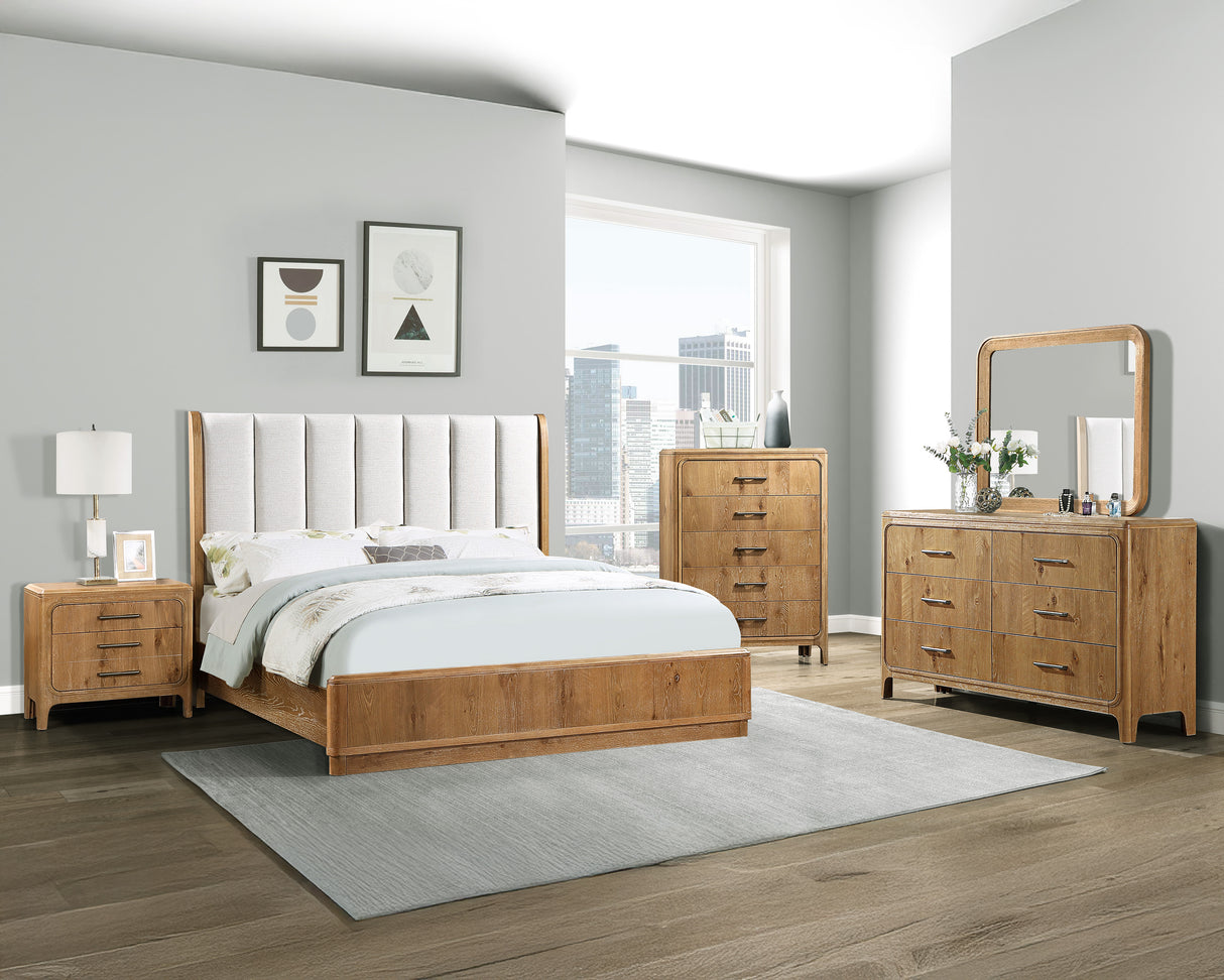 Westcott Bedroom Group-Cerused Natu