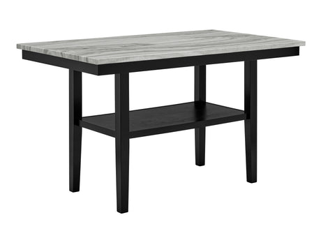 Marbel 5pk + Bench Counter Height