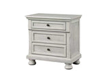 Carson Dresser with Hidden Drawer - White Washed