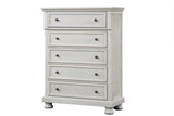 Carson Mirror - White-Washed