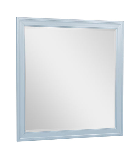 Louis Philip Blue Bedroom Group mirror