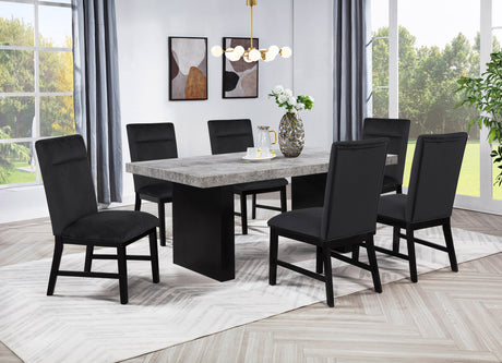 Sebastian Dining Set Black