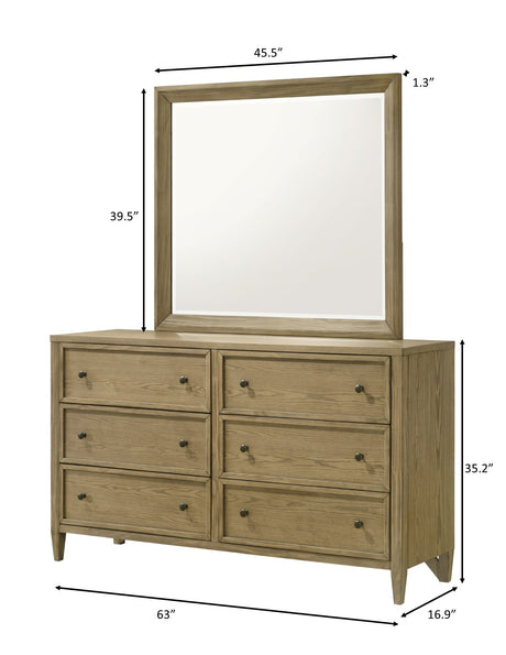 Sienna Bedroom Group dresser and mirror
