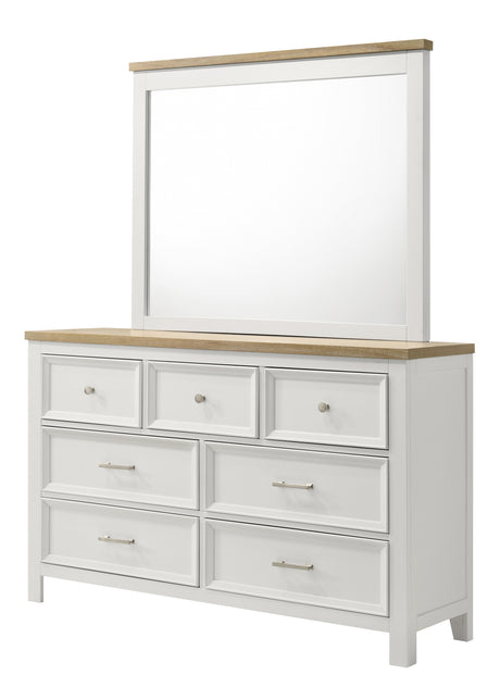 Aston Storage Bedroom Group dresser and mirror