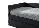 Sadie Black Velvet Daybed