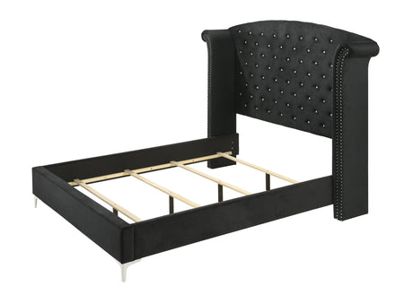 Lucinda Bedroom Group Black Queen bed