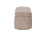 Philipa Storage Bench-Mauve Tweed