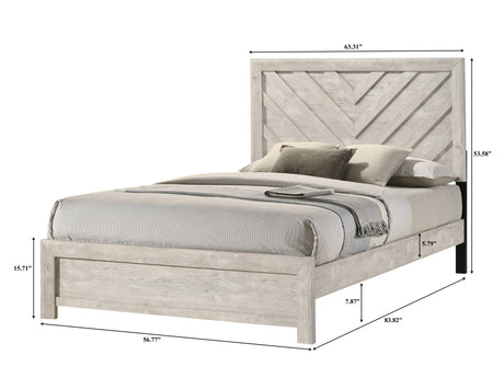Valor Bedroom Set White
