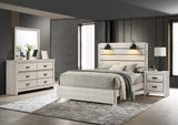 Carter Bedroom Group White set