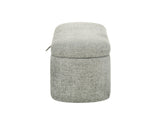 Philipa Storage Bench-L.Grey Tweed