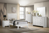 Evan White Bedroom Group