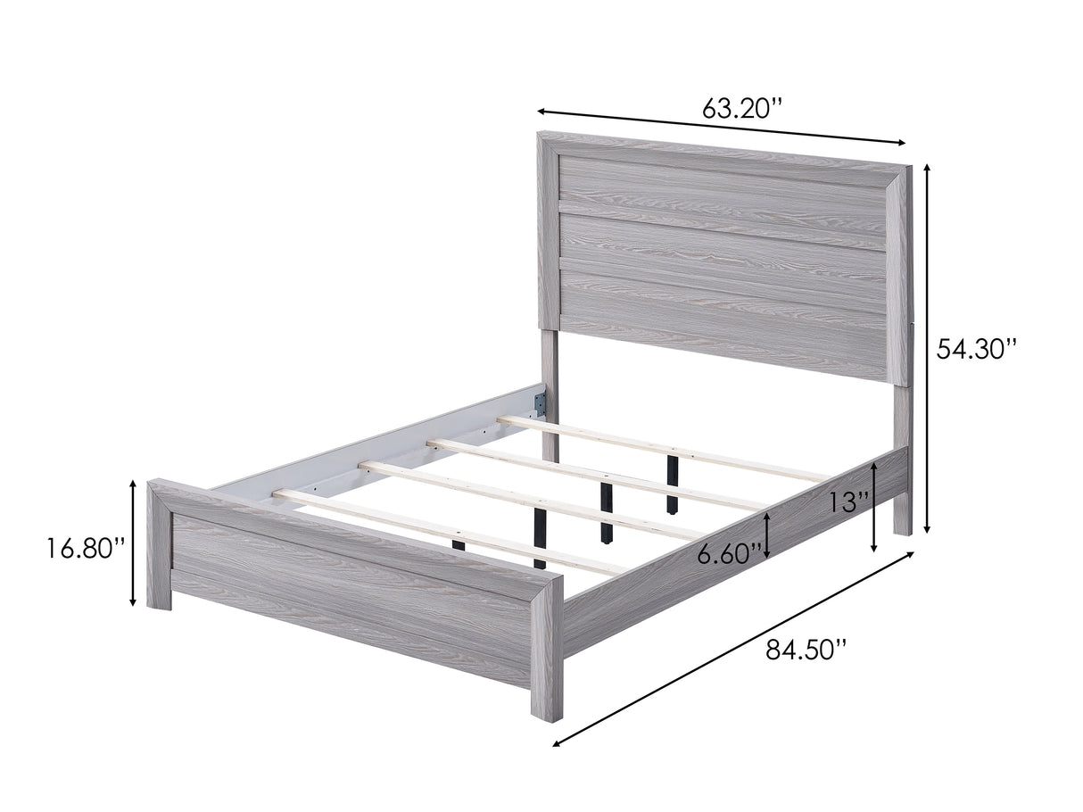 Adelaide Drift Wood Bedroom Group Queen bed