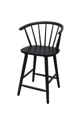 Janna Counter Height Stool-Black