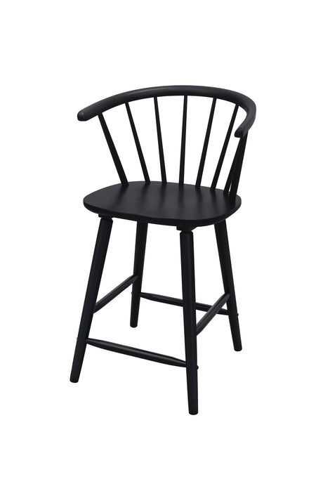 Janna Counter Height Stool-Black