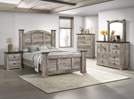 Ella-Mae Bedroom Reclaimed Grey