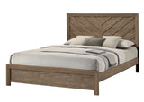 Valor Bedroom Set Light Brown