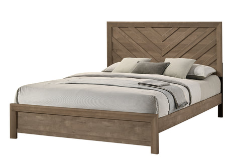 Valor Bedroom Set Light Brown