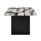 Vega Faux Marble Dining Set
