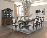 Kiera Dining Set-Coffee Brown