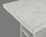 Lester 5-Piece Ct Height Table Set Driftwood