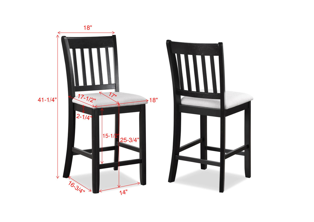 Salvador 5-Piece Counter Height Set