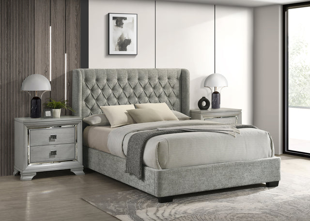Daphne Bed - Light Grey