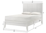 Denker-Evan White Bedroom Group