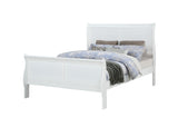 Louis Philip Bed - White