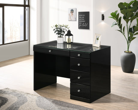 Morgan/Luxo Vanity Black