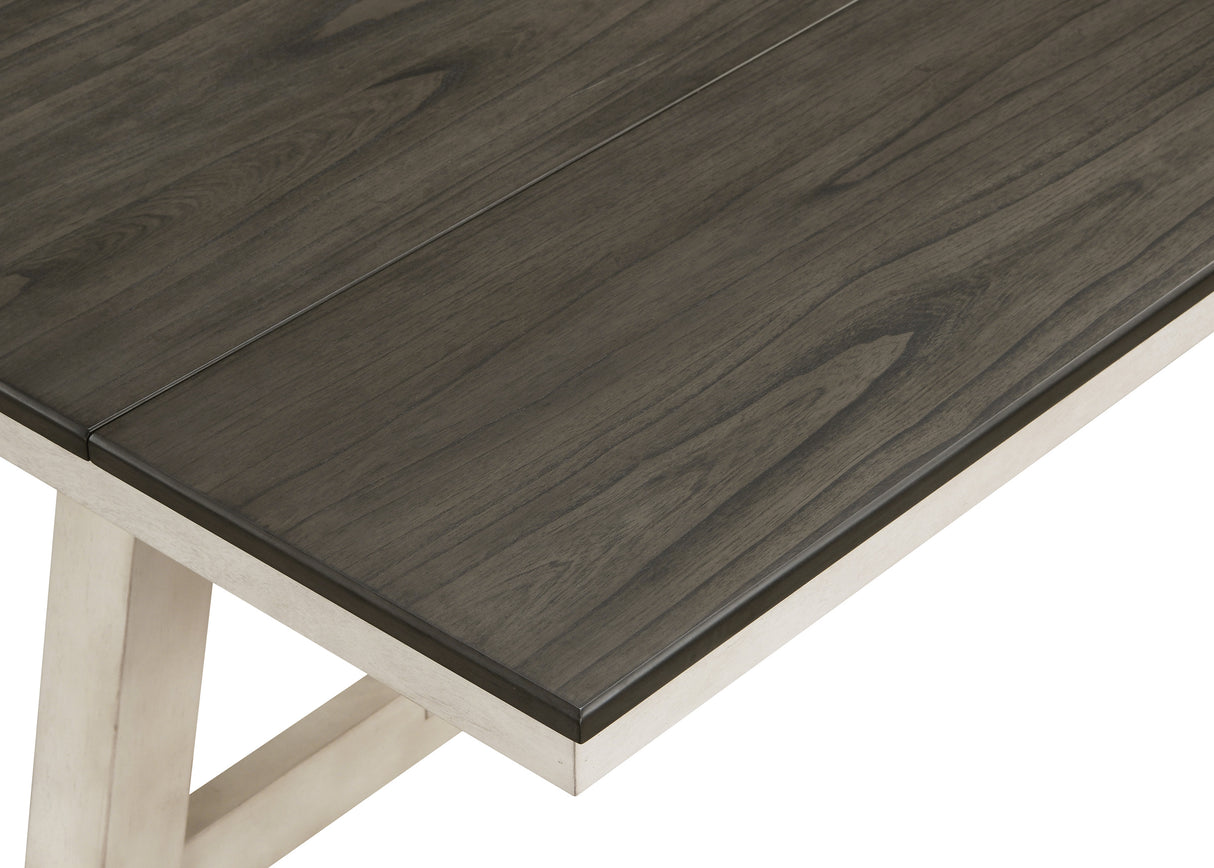 Maribelle 6p with Bench Chalk Warmgrey