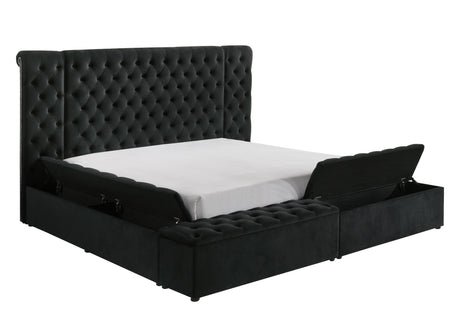 Liliana Black Bed Frame