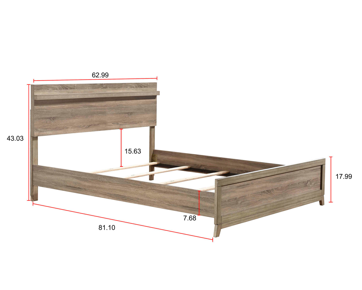 Number Queen bed