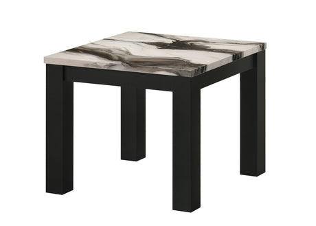 Ivy 3-Piece Cocktail Set Faux Marble Brown