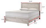 Millie Bedroom Group-White Queen bed