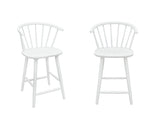 Janna Counter Height Stool-White