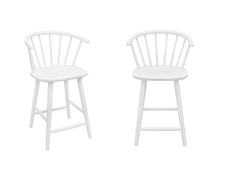 Janna Counter Height Stool-White