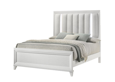 Cressida Bedroom Group White Queen bed