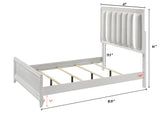 Cressida Bedroom Group White Queen bed