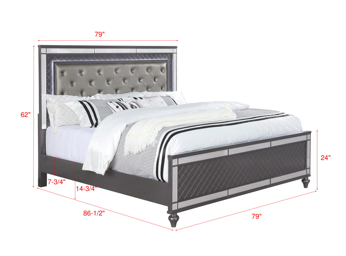 Refino Bedroom Group King bed