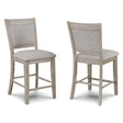 Fulton Ctr Counter Stools (Set of 2) - Marble