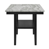 Marbel 5pk + Bench Counter Height