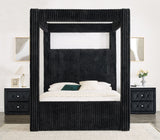 Carla Canopy Bed Black